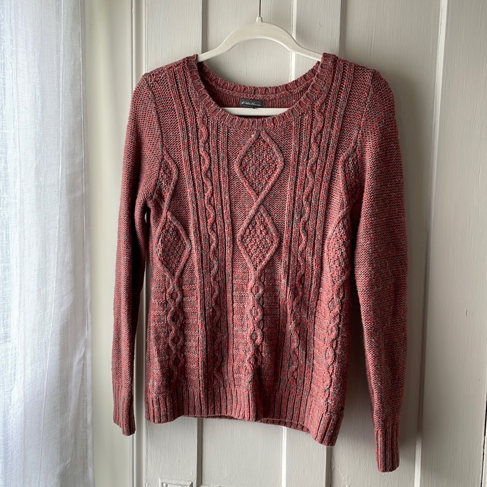 Eddie Bauer - knit sweater - small